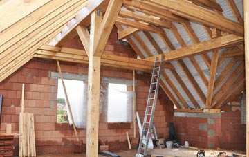 Longdon Hill End attic trusses